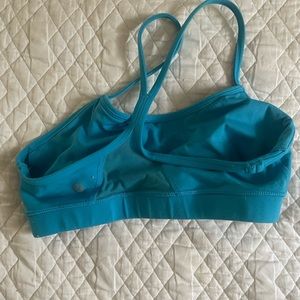 Lululemon blue racer back bra